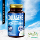 Visual Collagene Marino e Acido Ialuronico Noebis Pharma, 120 capsule