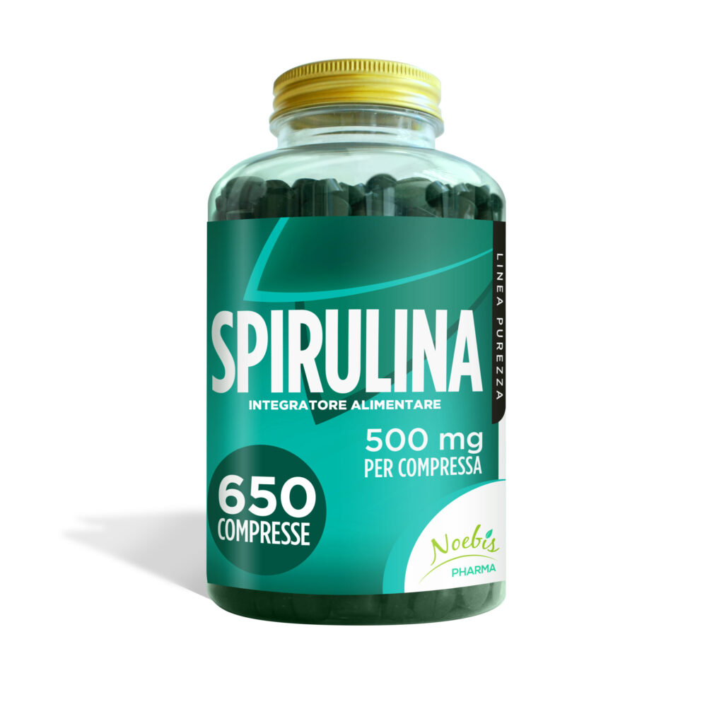 Spirulina 500 mg – 650 compresse, Noebis Pharma