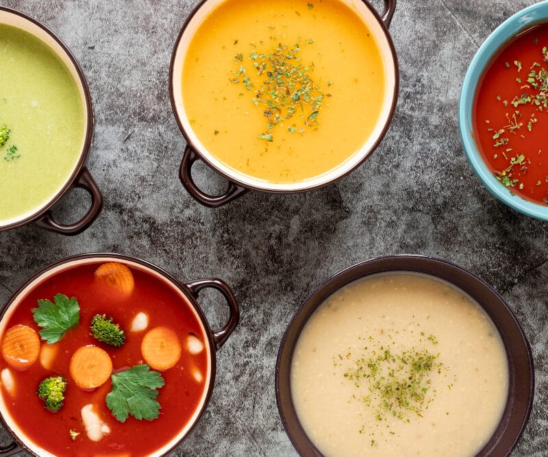 Lattoferrina Zuppe Calde