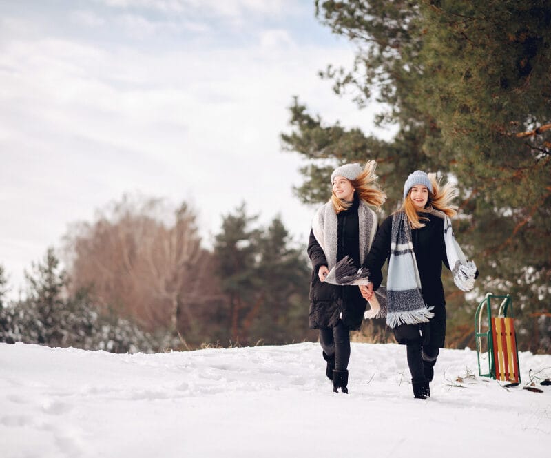 Vitamina C Passeggiata Neve