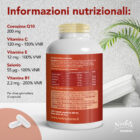 Coenzima Q10 Complete 200 mg con Vitamine C, E, B1 e Selenio – 240 capsule vegetali: informazioni su formula, uso e qualità