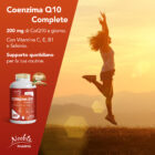 Coenzima Q10 Complete 200 mg con Vitamine C, E, B1 e Selenio – 240 capsule vegetali: informazioni su formula, uso e qualità