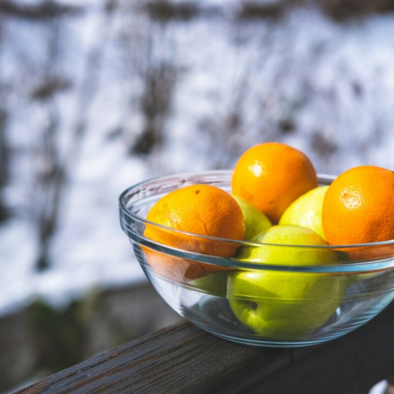 Agrumi freschi ricchi di vitamina C per le difese immunitarie in inverno