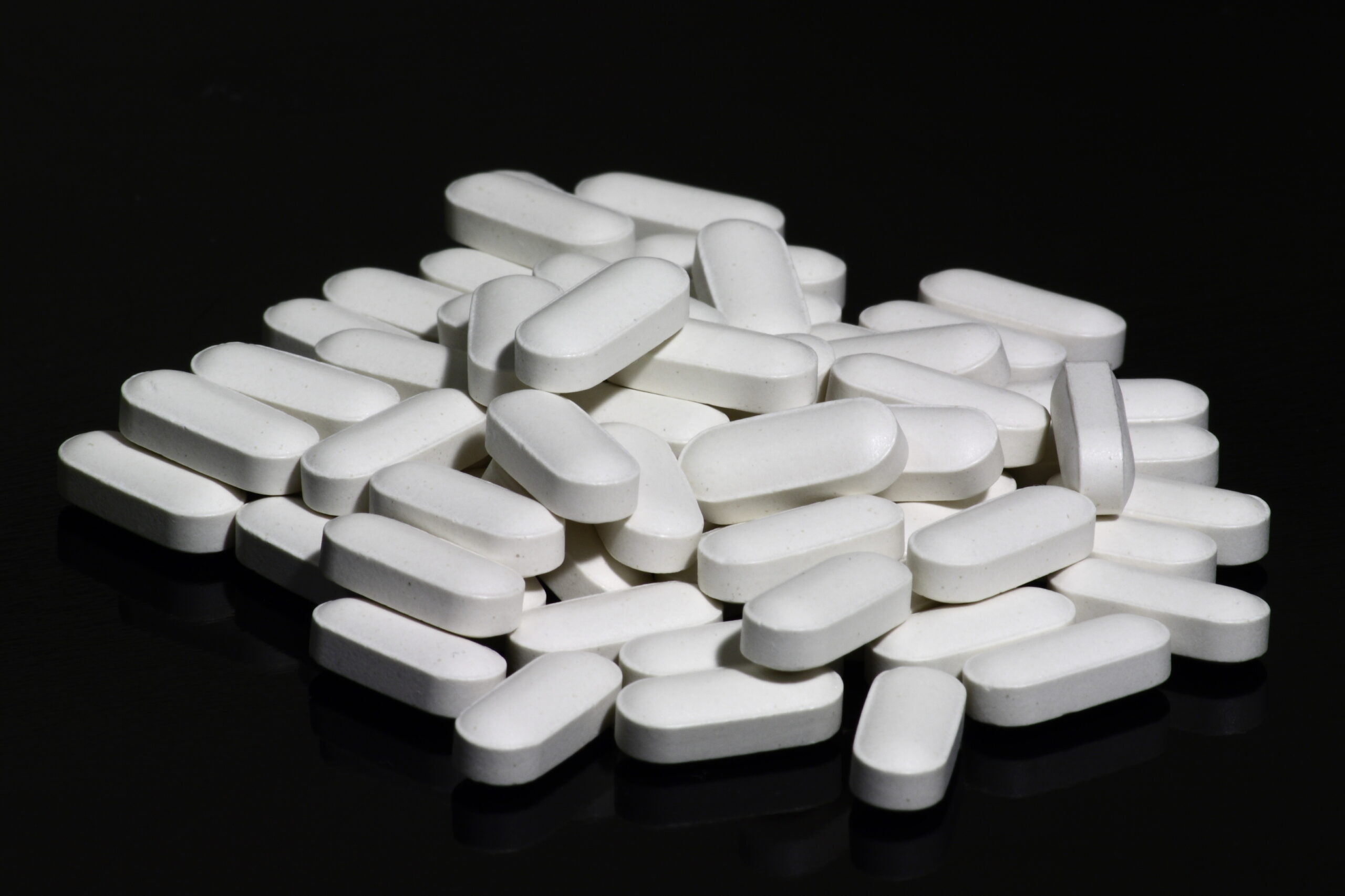 Compresse di integratore di calcio e vitamina D