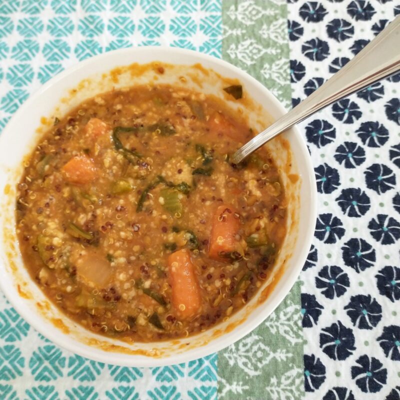 Zuppa di lenticchie, fonte alimentare di vitamina B1