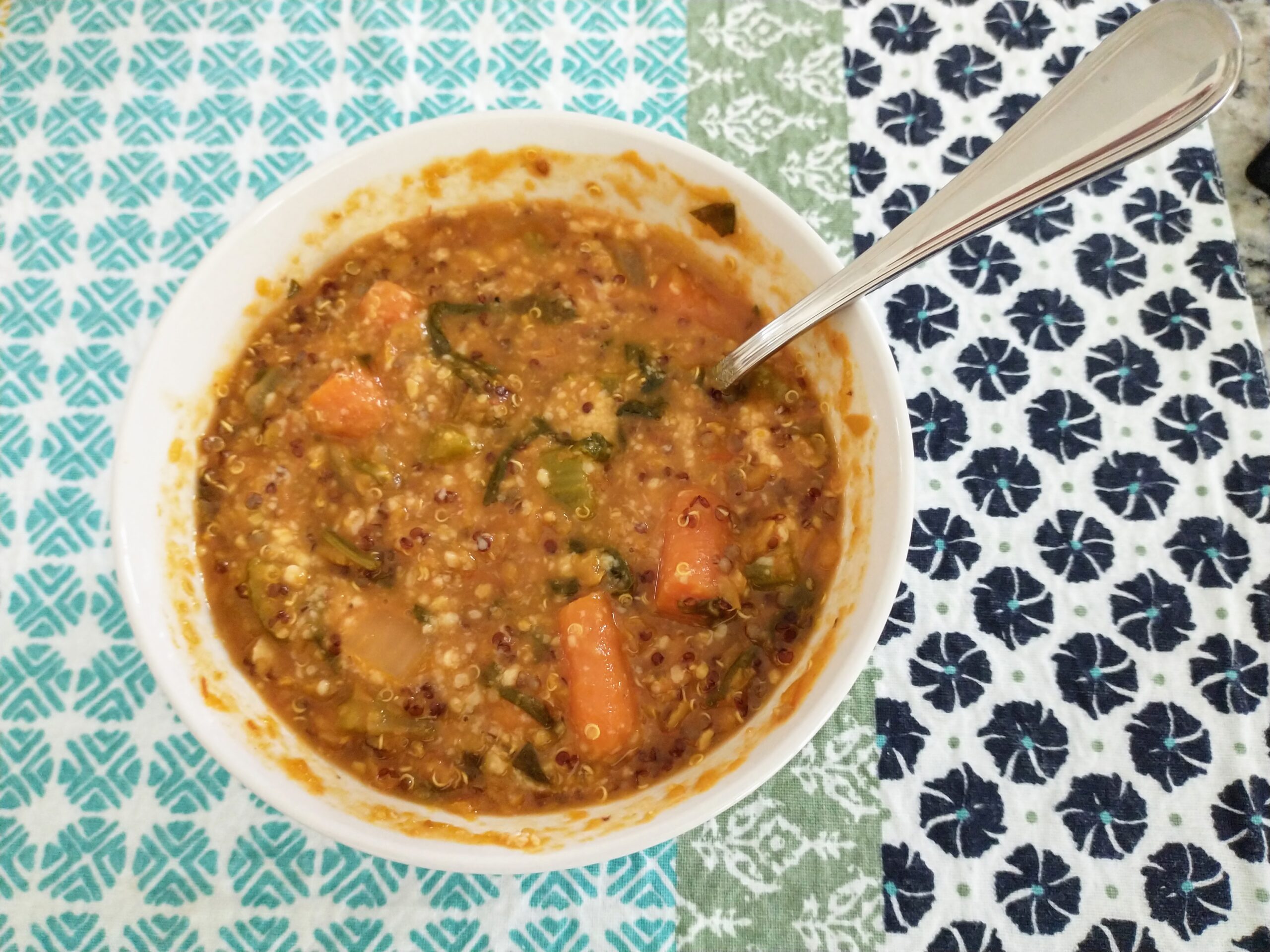 Zuppa di lenticchie, fonte alimentare di vitamina B1