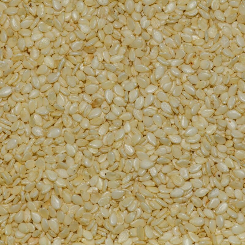 Semi di sesamo crudi, fonte naturale di sesamina